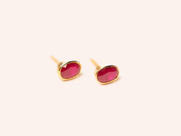 Ruby Earring