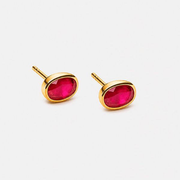Ruby Earring