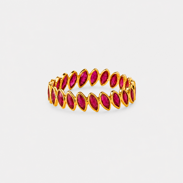 Petal Ruby Ring